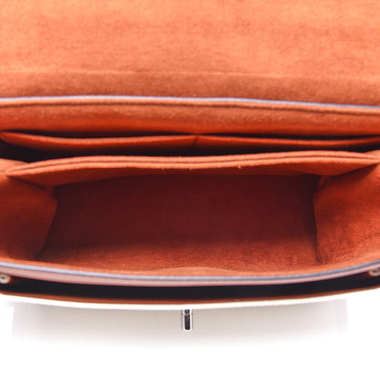 Louis Vuitton Soft Calfskin My Lockme Top Handle Caramel Creme Black 5 of 12