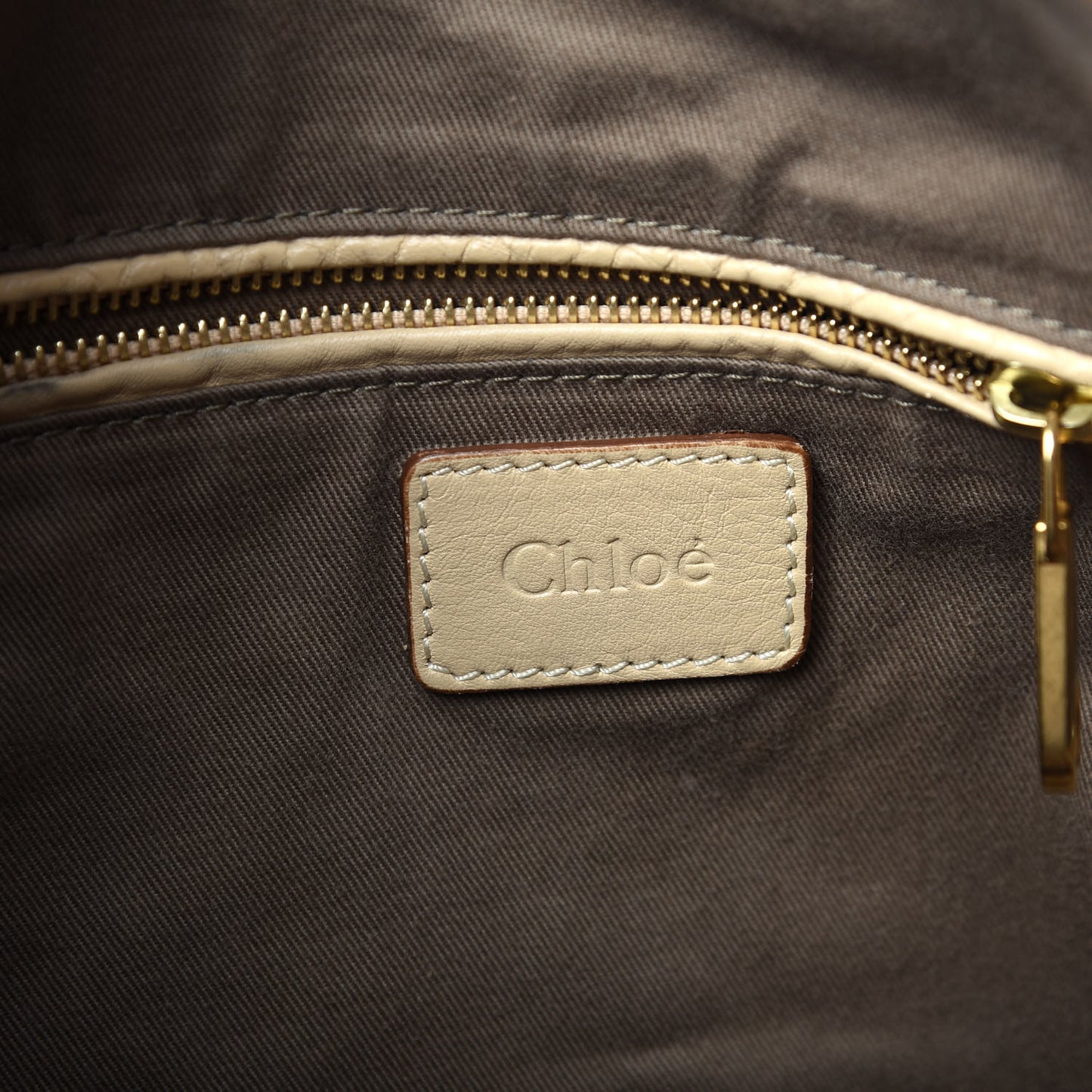 Calfskin Large Marcie Hobo Beige