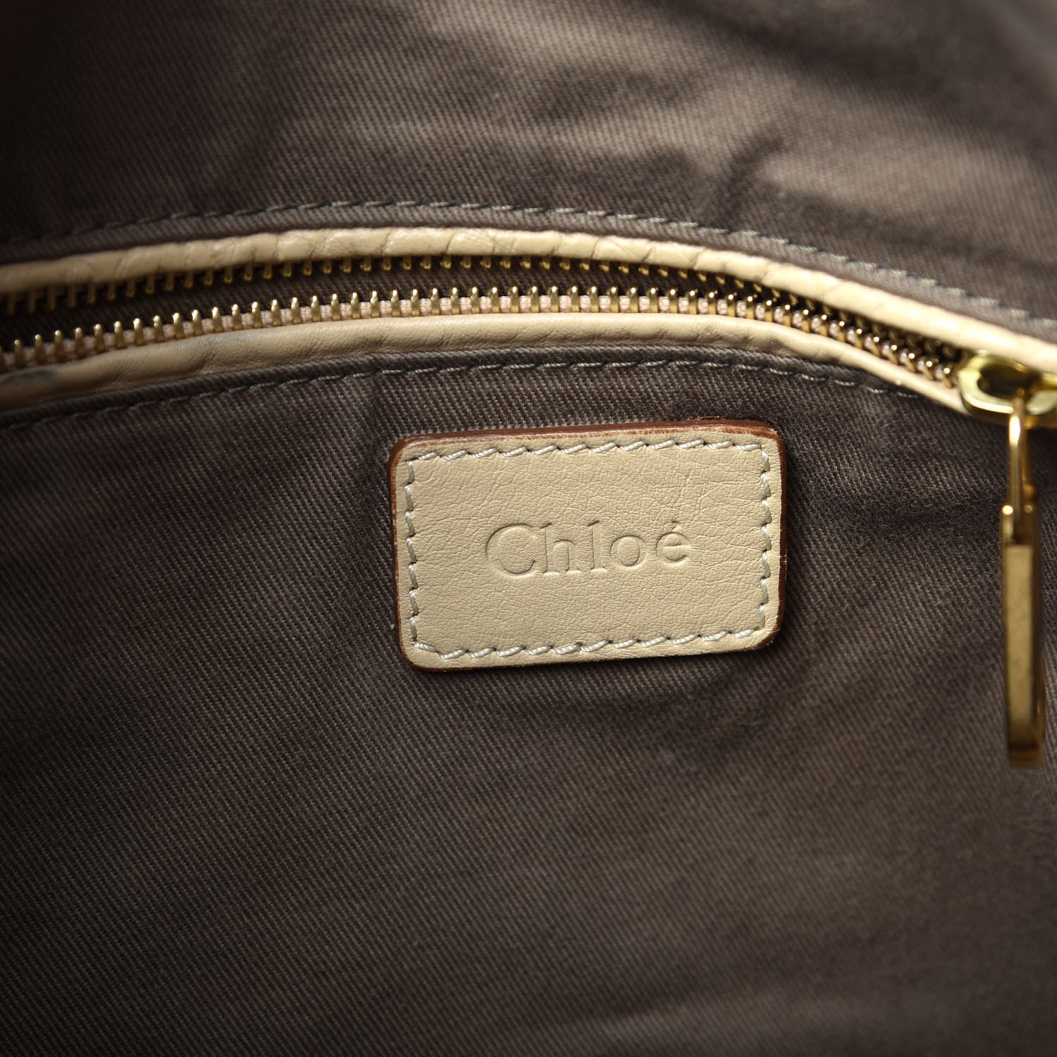 Chloe Calfskin Large Marcie Hobo Beige 8 of 17