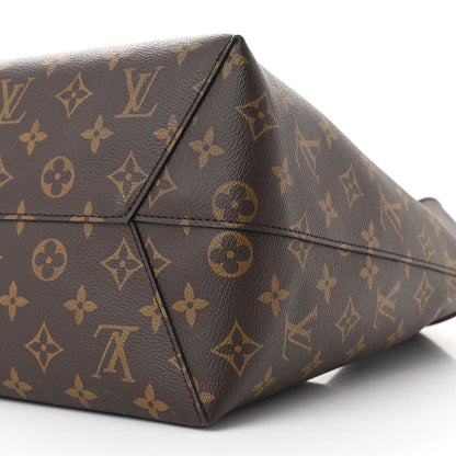 Louis Vuitton Monogram Flower Hobo Black 9 of 9