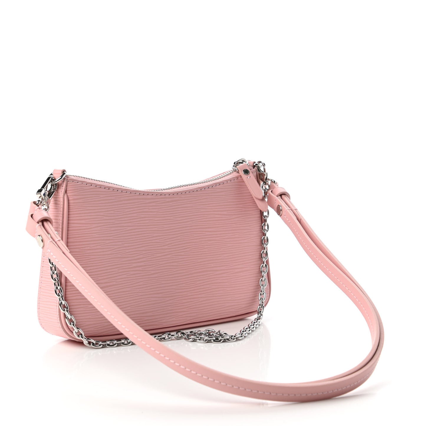Epi Easy Pouch On Strap Rose Ballerine