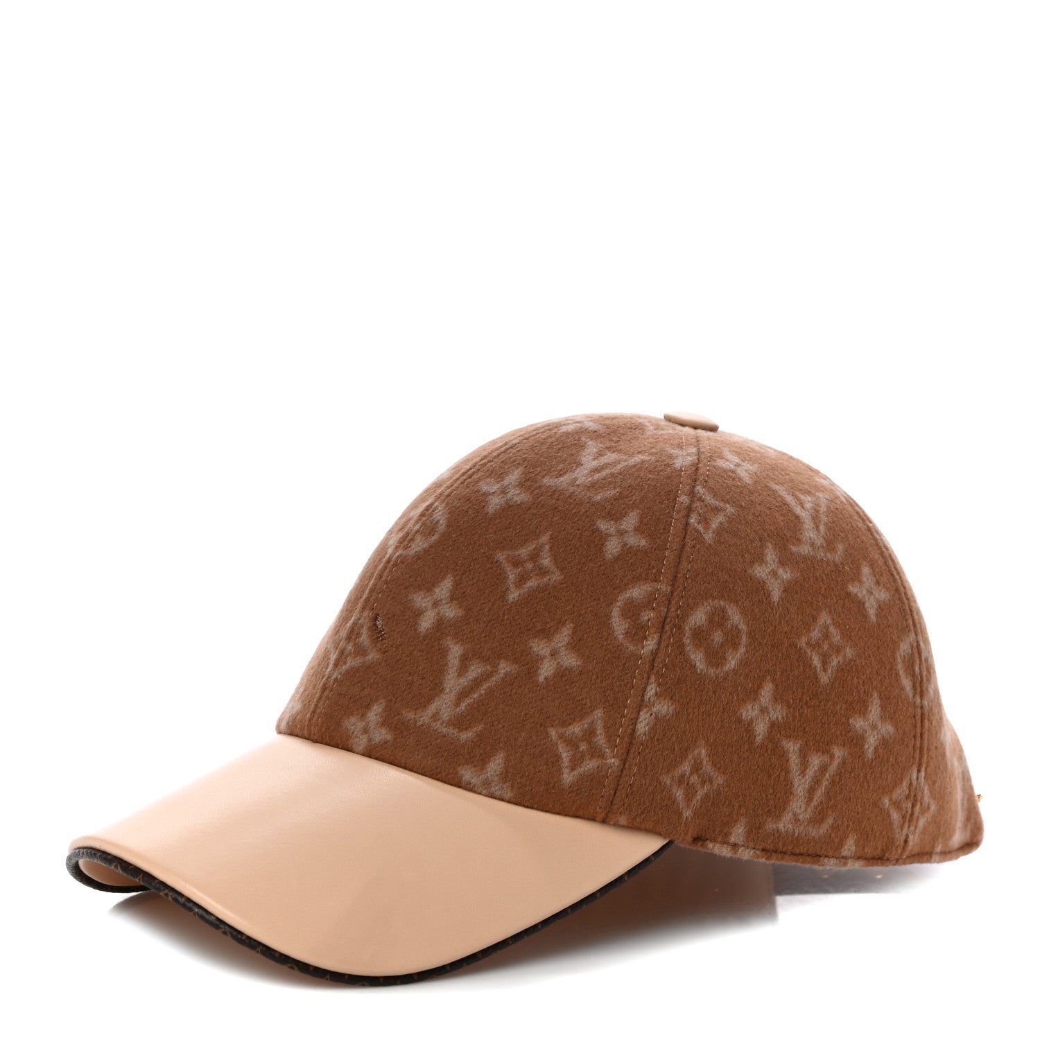 Louis Vuitton Wool Monogram Carry On Cap M Beige 1 of 6