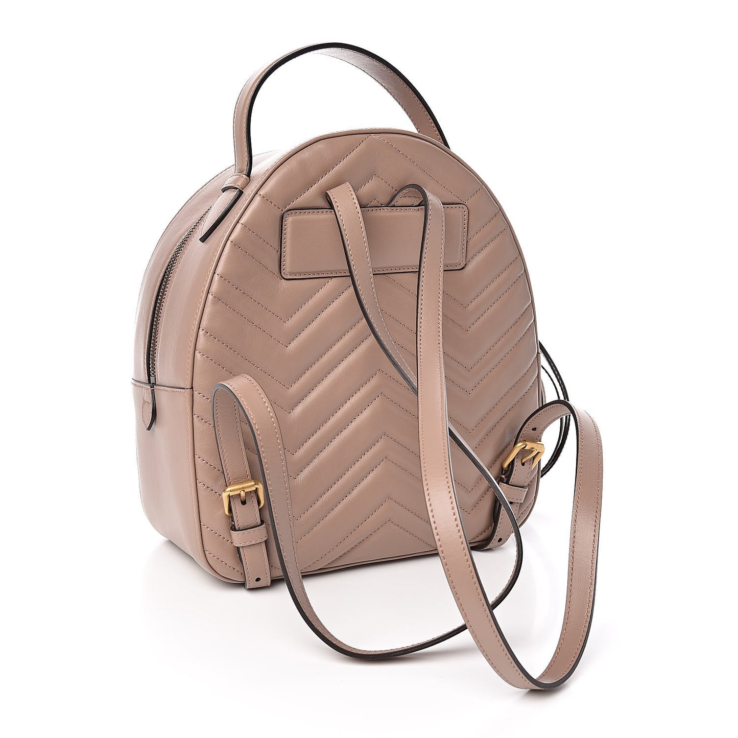 Calfskin Matelasse GG Marmont Backpack Porcelain Rose