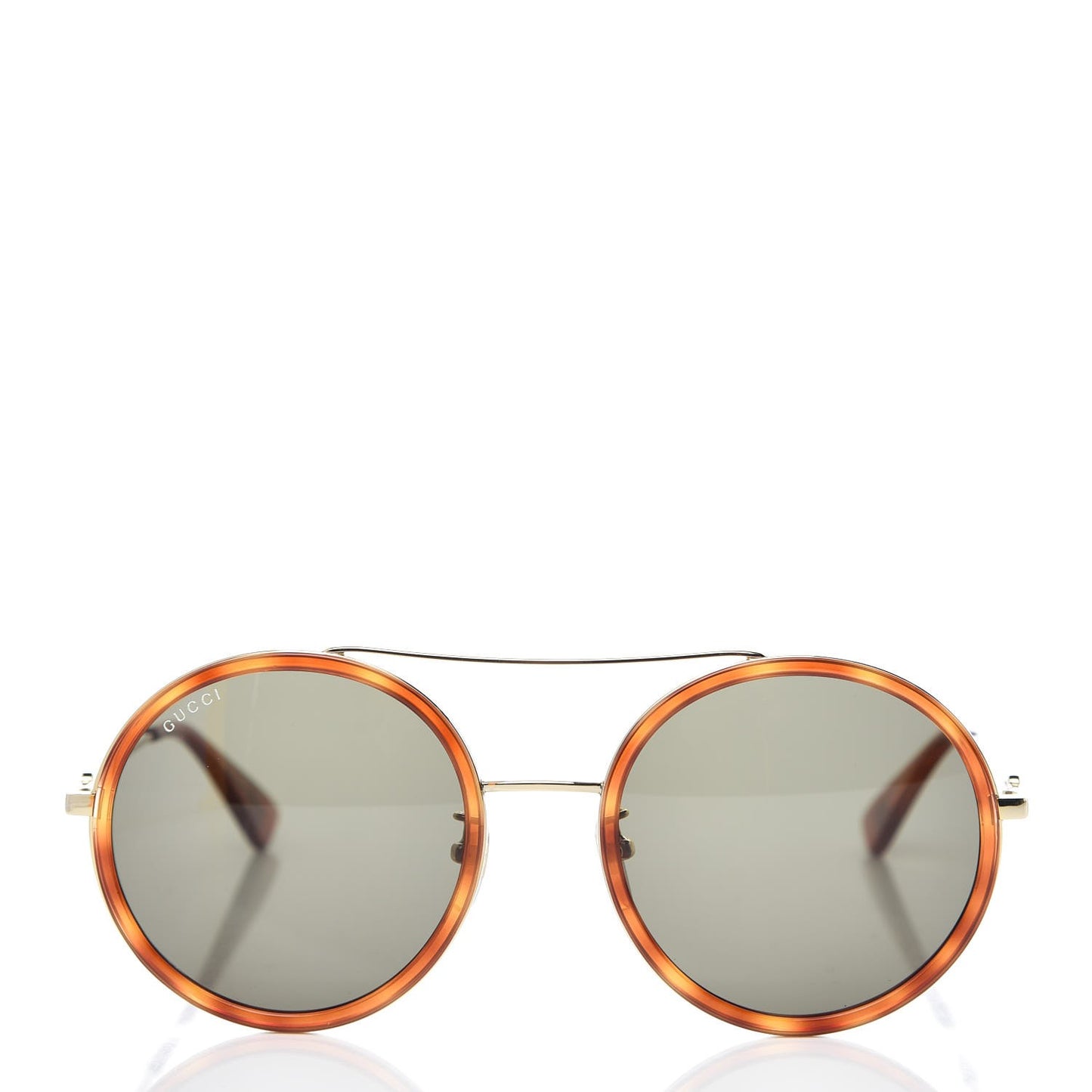 Round Sunglasses GG0061S Tortoise
