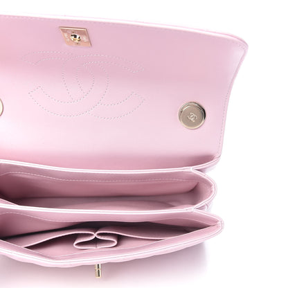 Chanel Lambskin Quilted Small Trendy CC Flap Dual Handle Bag Light Pink 5 of 11