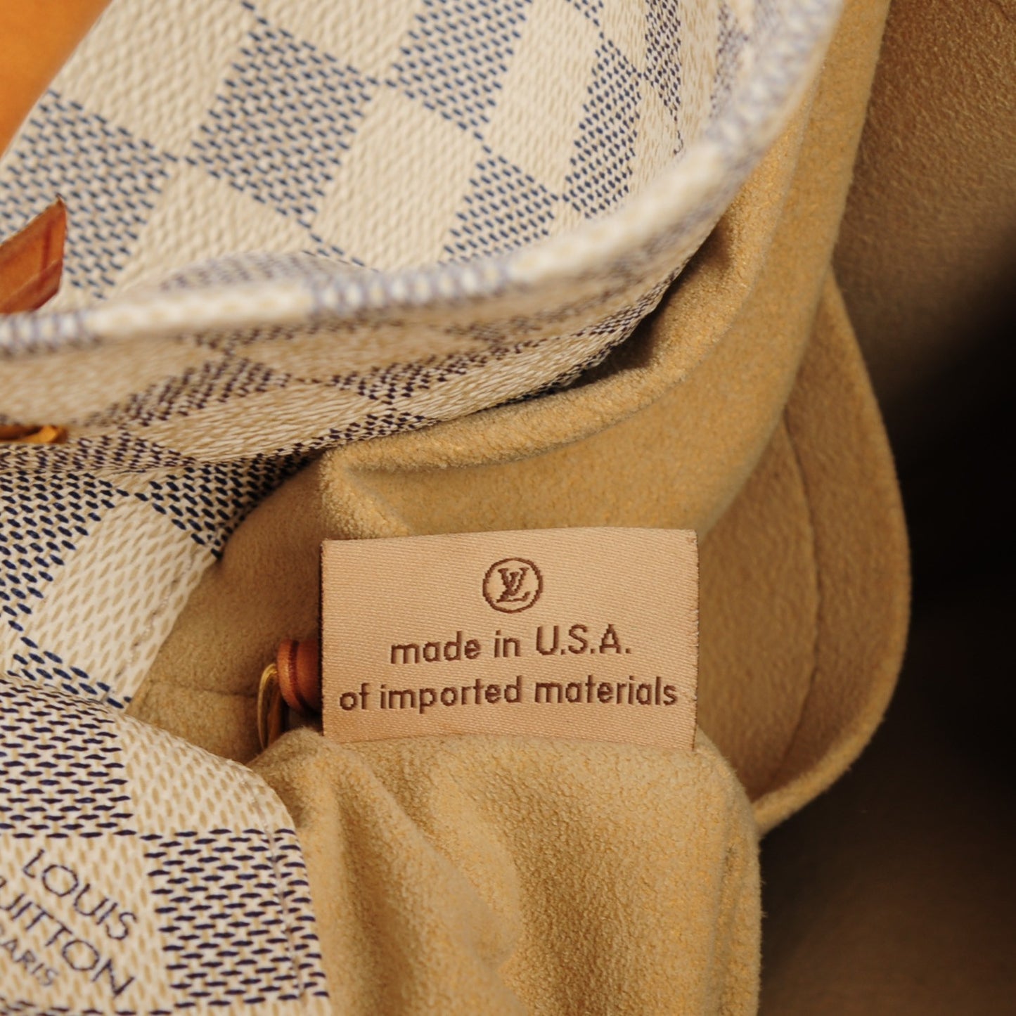 Damier Azur Artsy MM