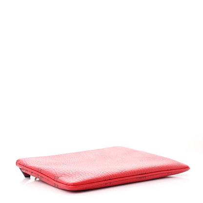 MCM Visetos Medium Crossbody Pouch Candy Red 4 of 10
