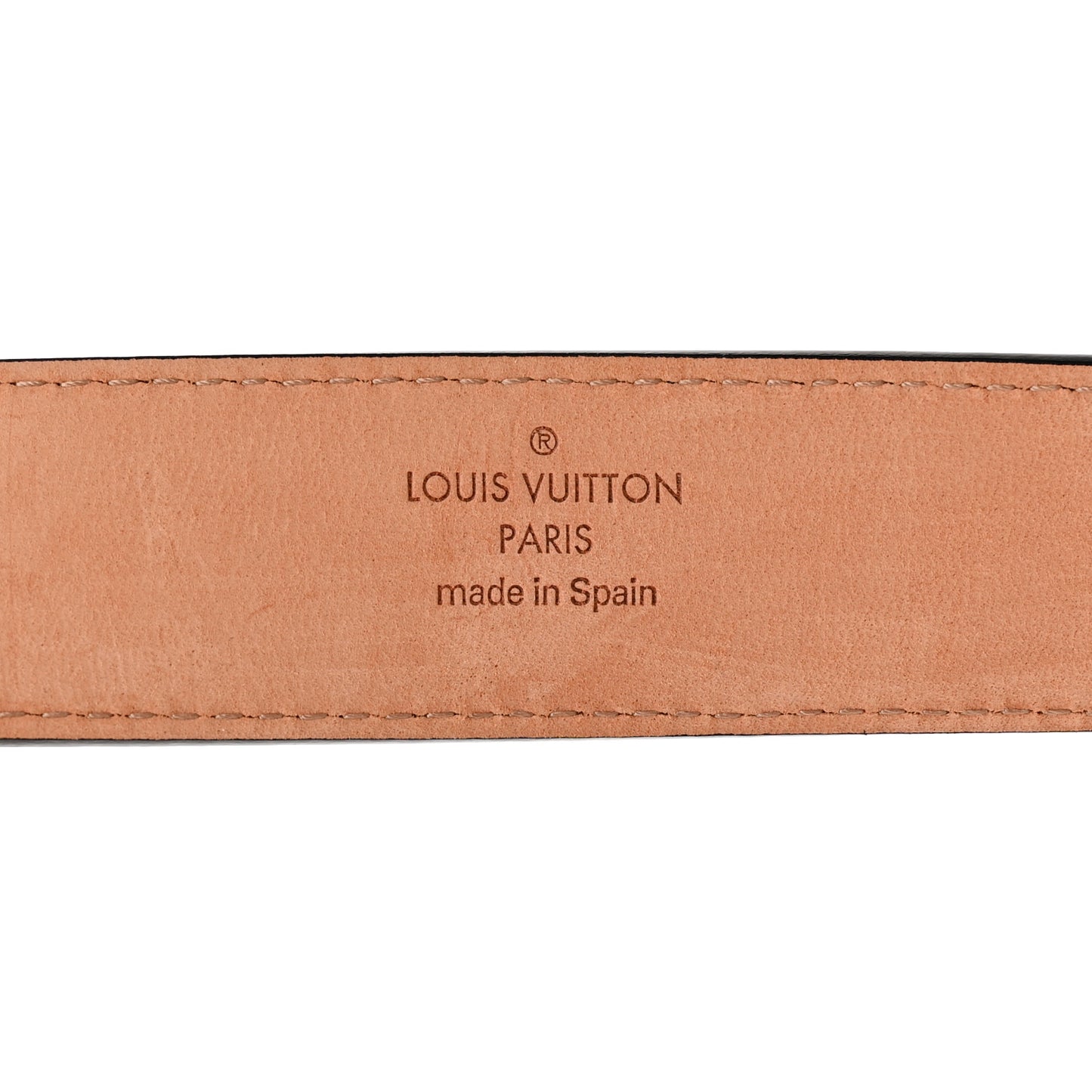 Epi 30mm LV Initiales Belt 80 32 Black