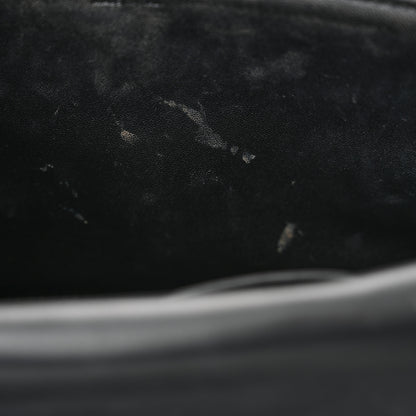 Celine Goatskin Matelasse Chain Shoulder Bag Black 12 of 17