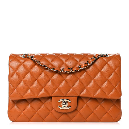 Chanel Caviar Quilted Medium Double Flap Light Brown 1 of 9