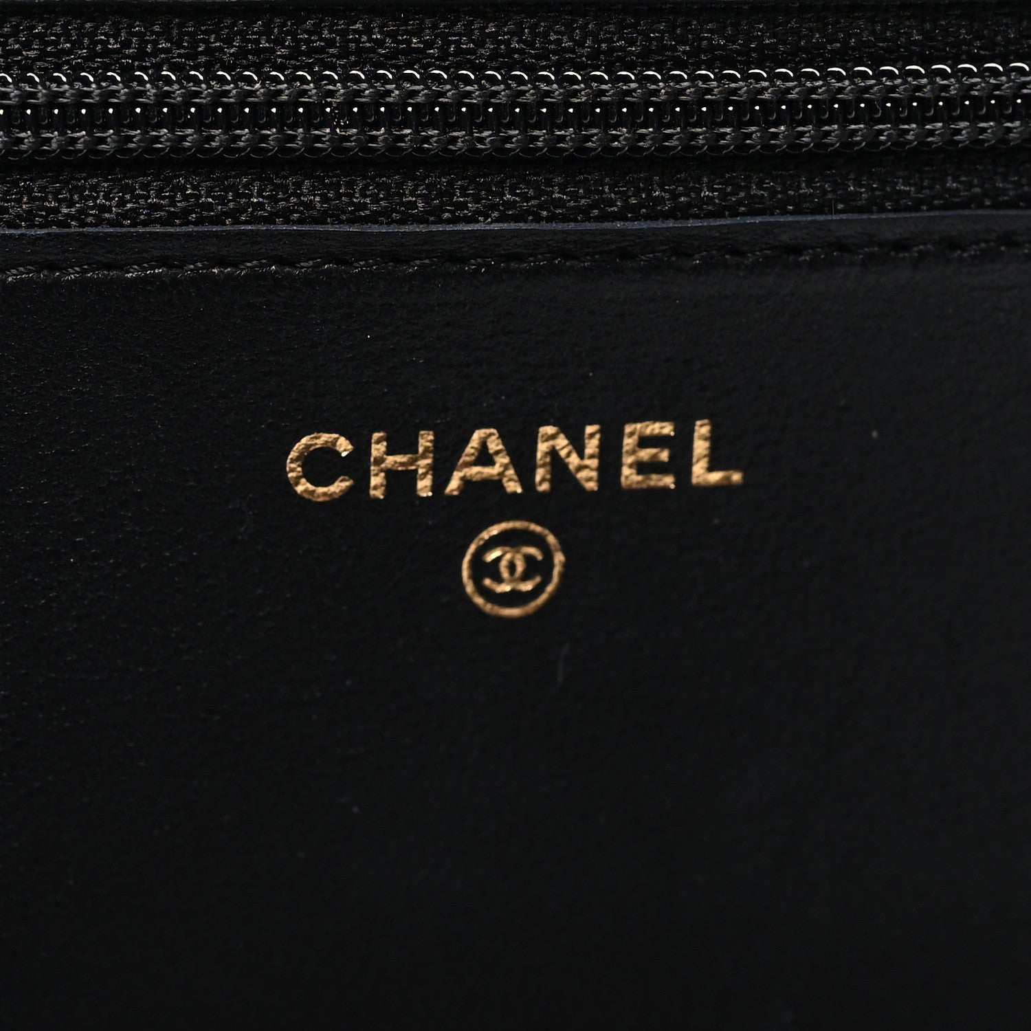 Chanel Lambskin Quilted Pearl Crush Wallet On Chain WOC Black 6 of 14