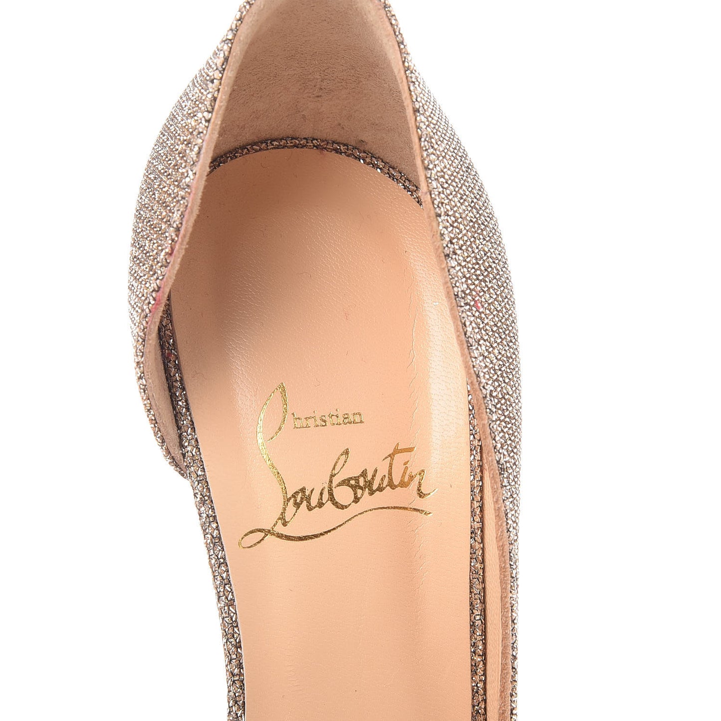 Glitter Luminor Iriza 100 Pumps 36.5 Gold