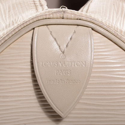 Louis Vuitton Epi Speedy 25 Ivory 7 of 7