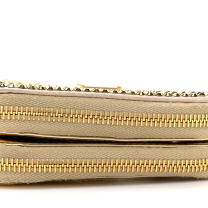 Prada Satin Crystal Mini Triangle Crossbody Pouch Platino 8 of 9