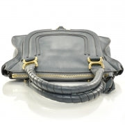 Chloe Calfskin Medium Marcie Satchel Blue 4 of 11