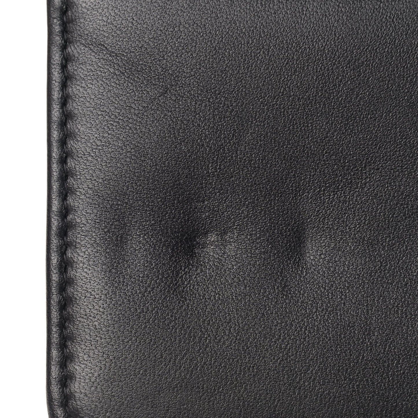 Lambskin Quilted Wallet On Chain WOC Black Pink Light Blue