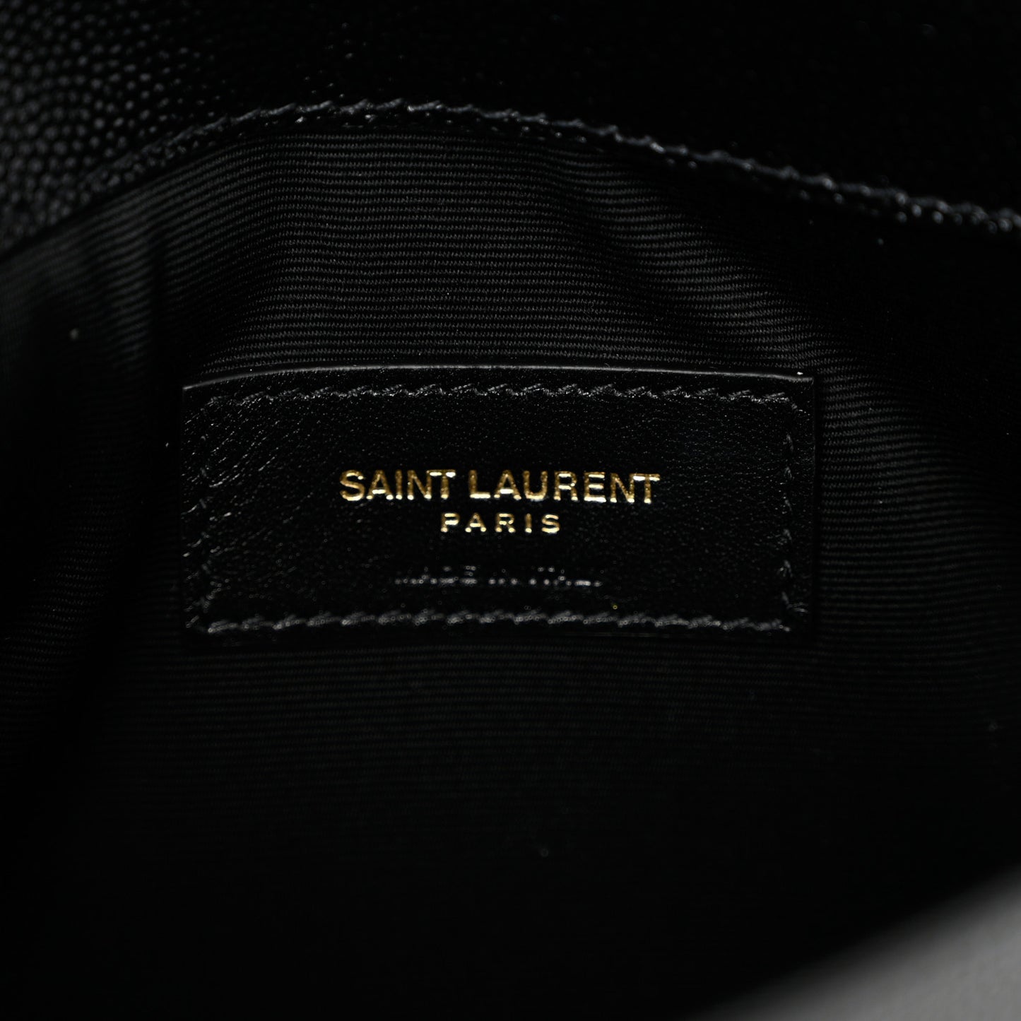 Grain De Poudre Uptown Pouch Black