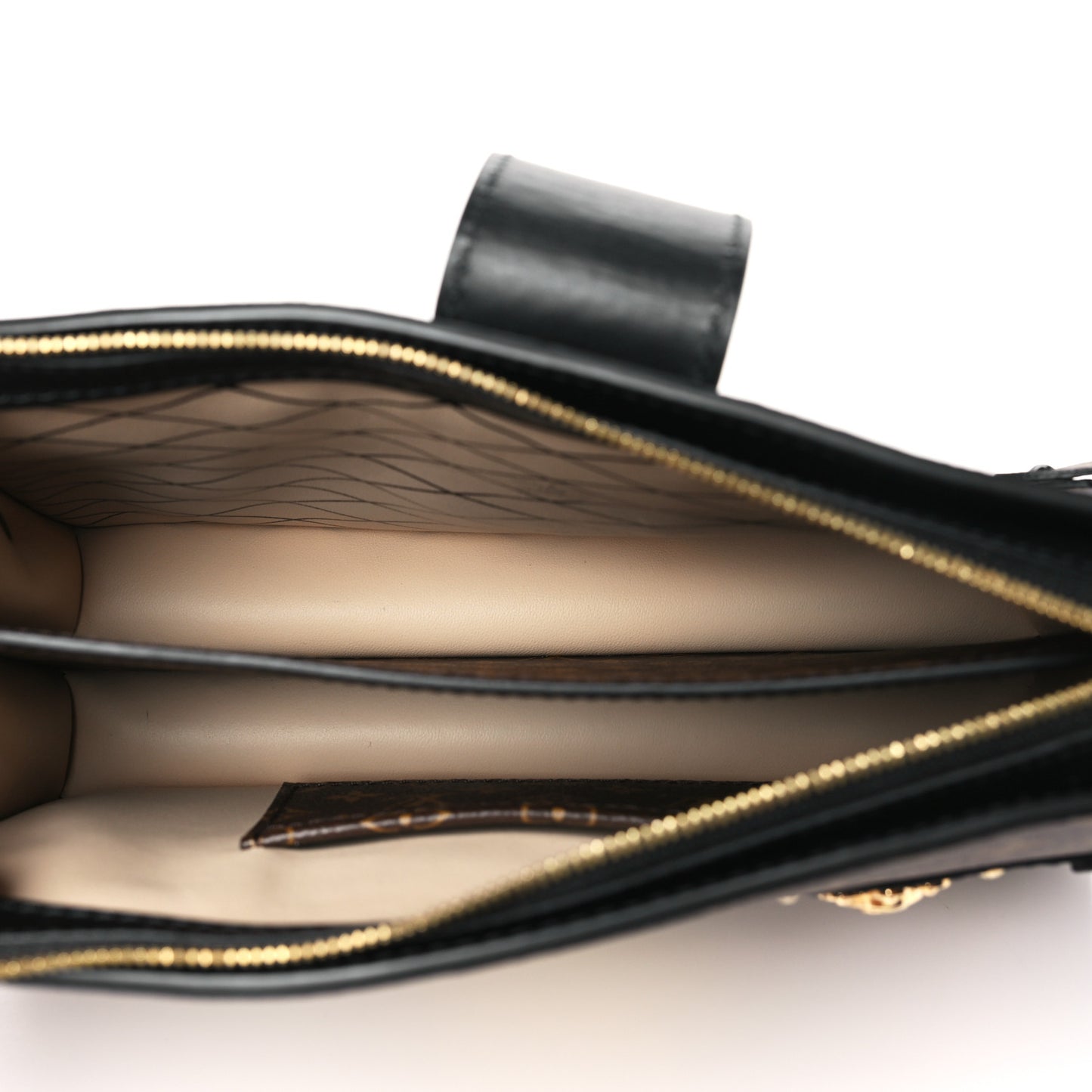 Reverse Monogram Trunk Clutch