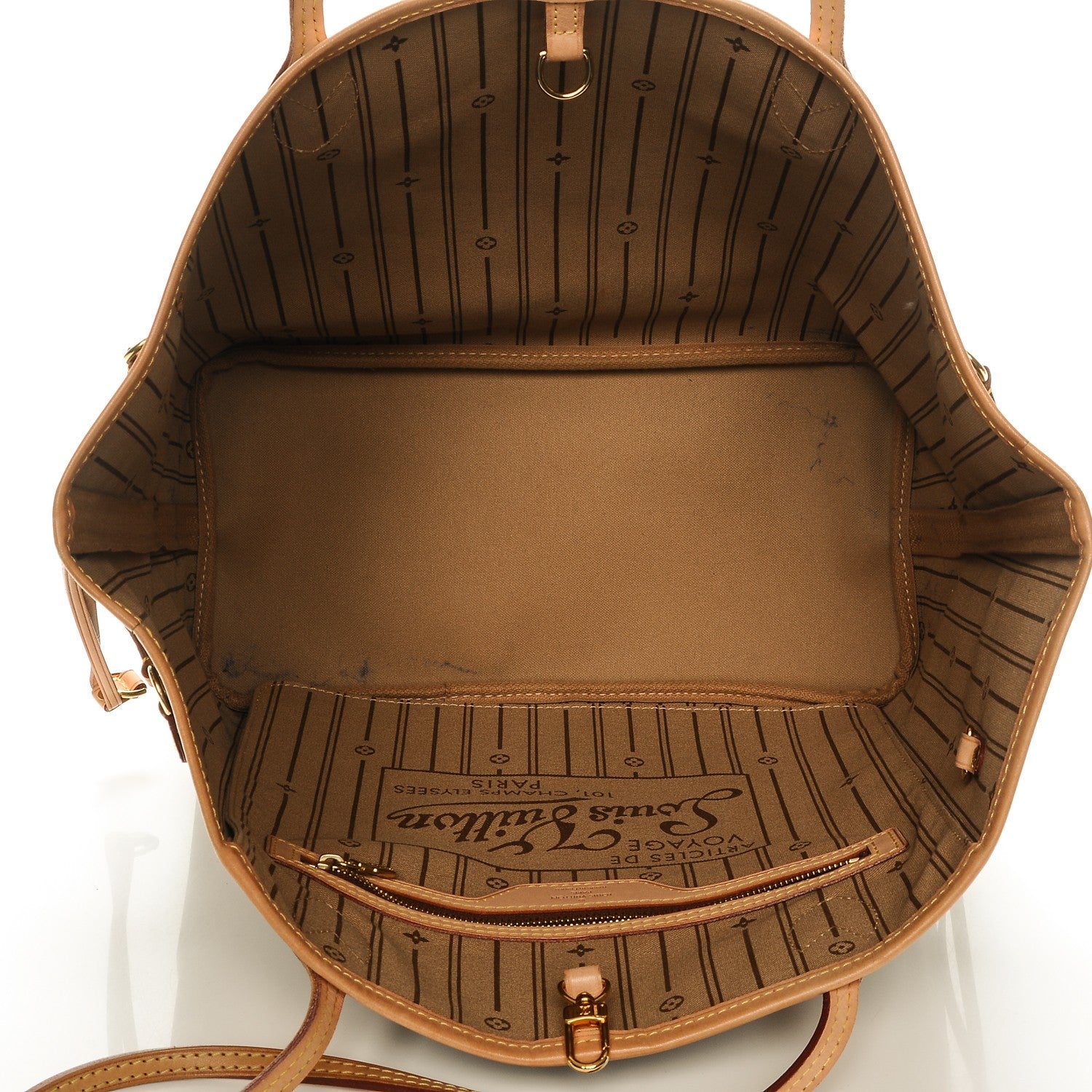 Louis Vuitton Monogram Neverfull MM 5 of 9