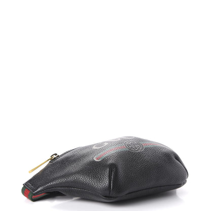 Gucci Grained Calfskin Small Logo Belt Bag Black 4 of 11