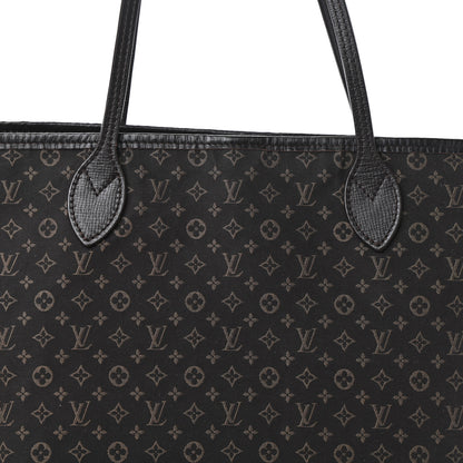Louis Vuitton Monogram Idylle Neverfull MM Fusain 8 of 10
