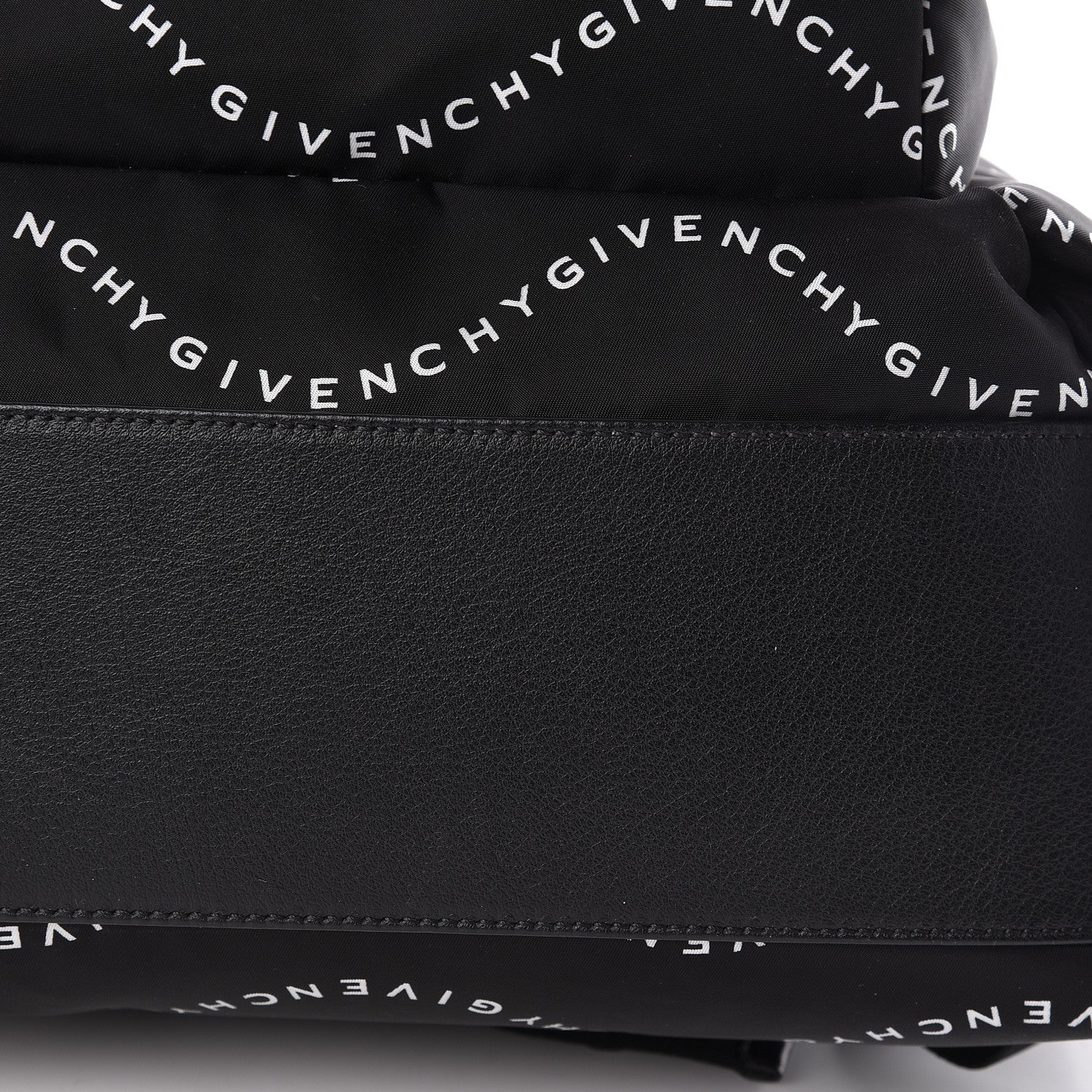 Givenchy Nylon Waves Print Urban Backpack Black White 12 of 12