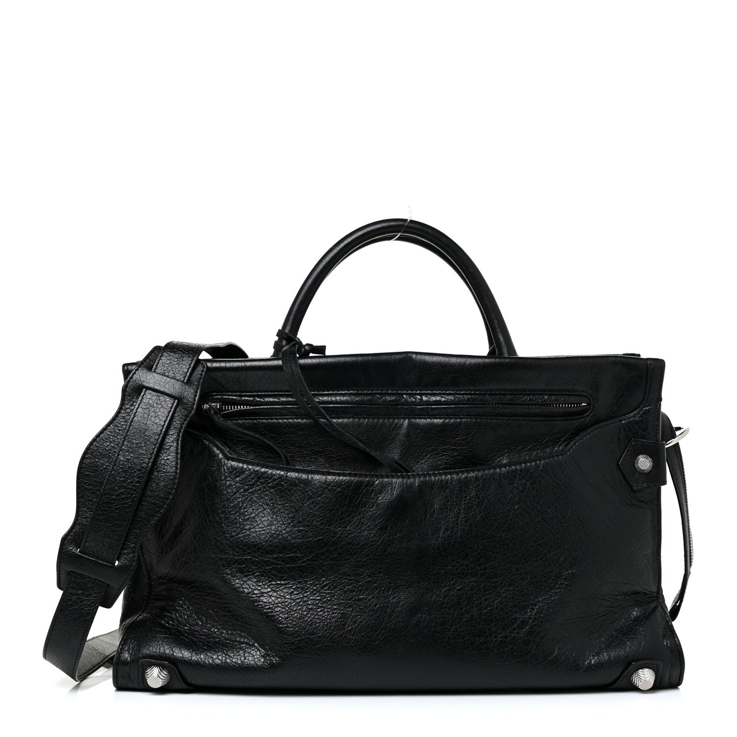 Balenciaga Agneau Giant 12 Silver Hardware Mute City Black 3 of 14