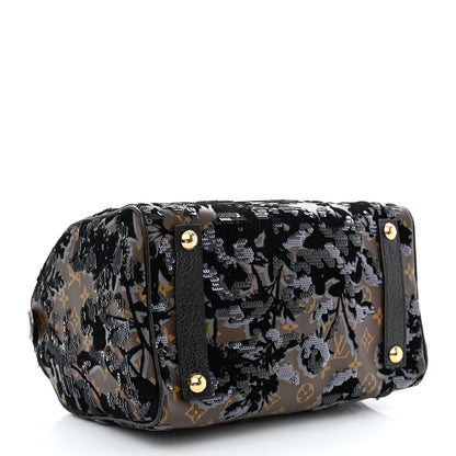 Louis Vuitton Monogram Fleur De Jais Sequins Speedy 30 4 of 13