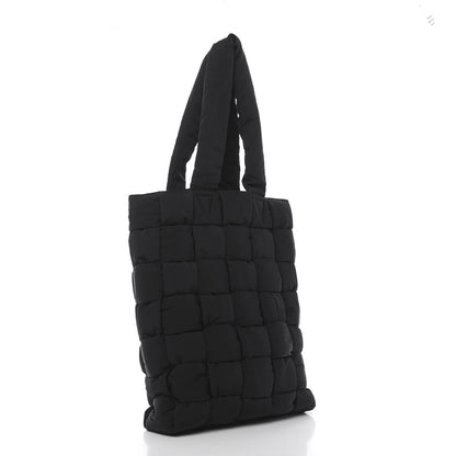 Bottega Veneta Nylon Intrecciato The Padded Tote Black 3 of 9
