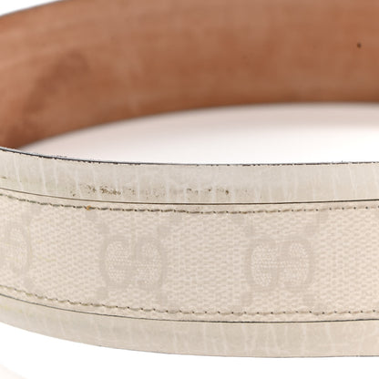 Gucci Guccissima Interlocking G Belt 85 34 Off White 10 of 11