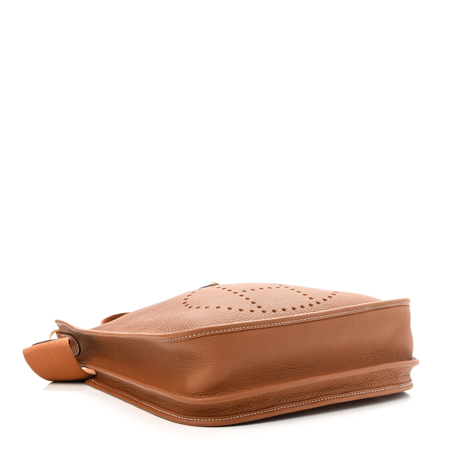 Hermes Taurillon Clemence Evelyne III PM Gold 4 of 10
