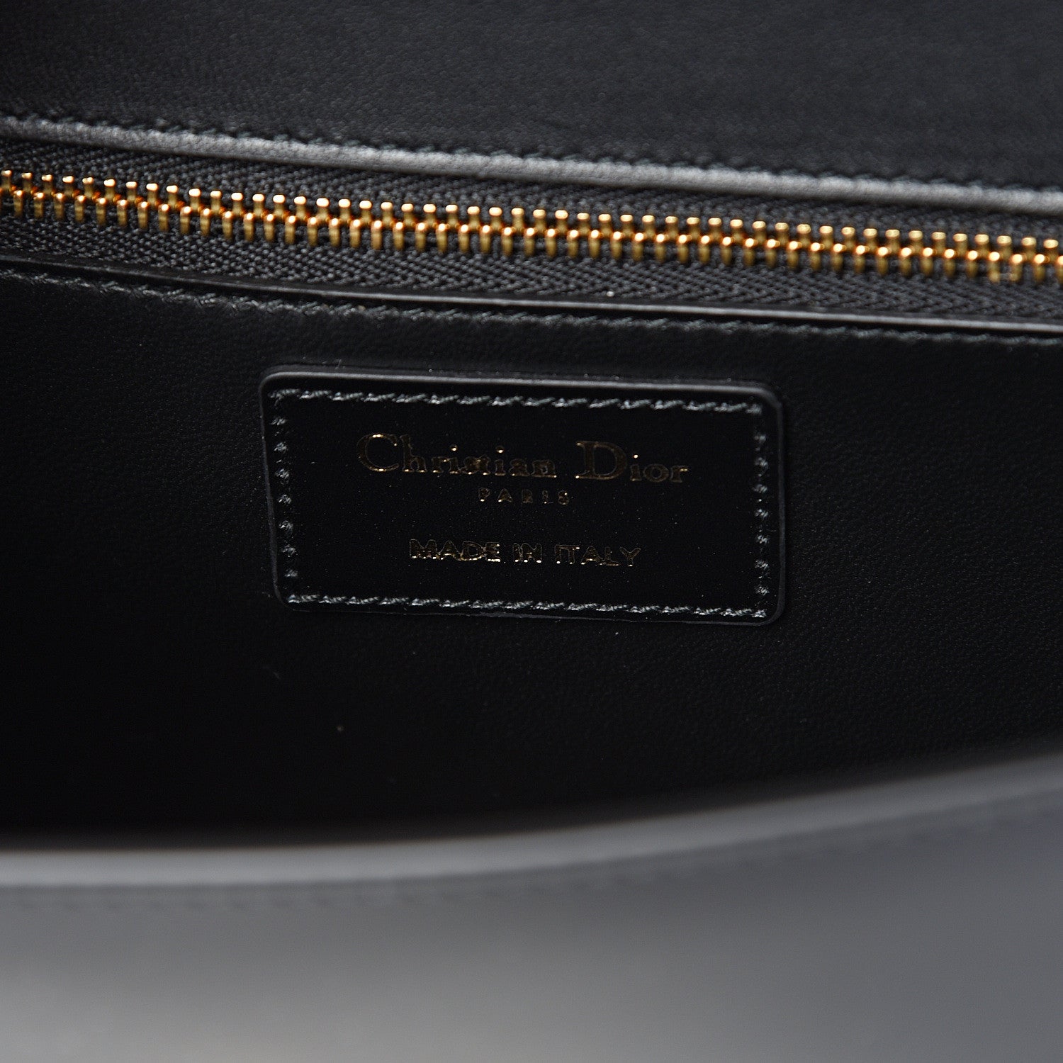 Christian Dior Smooth Calfskin 30 Montaigne Flap Bag Black 5 of 8
