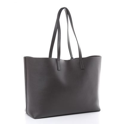 Saint Laurent Calfskin Large Shopping Tote Asphalt 4 of 11