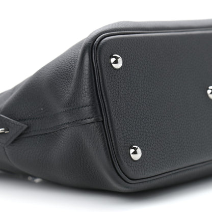 Hermes Taurillon Clemence Bolide 31 Black 9 of 10