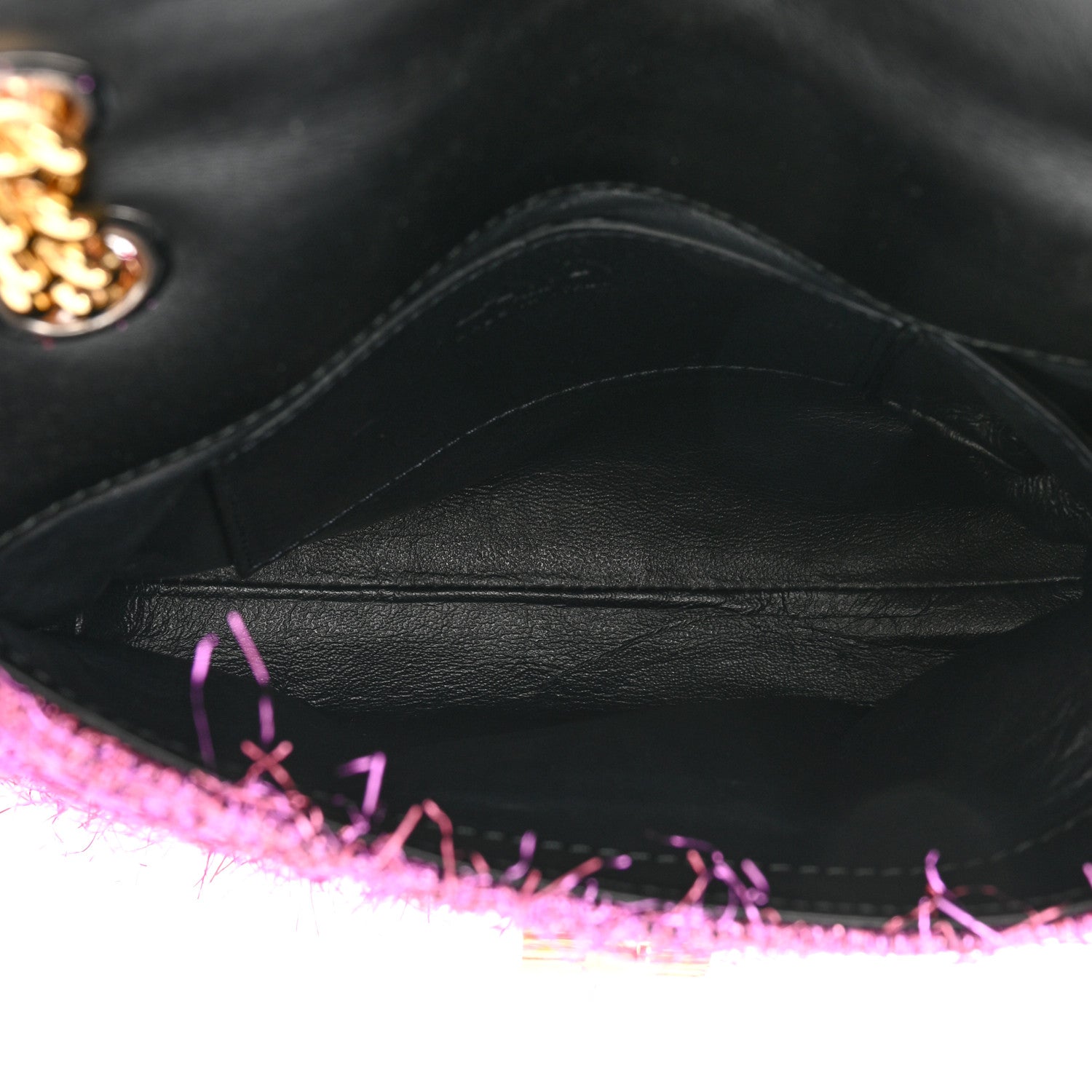 Lanvin Lurex Mini Happy Pop Crossbody Rose Fluo 5 of 8