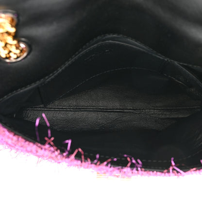 Lanvin Lurex Mini Happy Pop Crossbody Rose Fluo 5 of 8