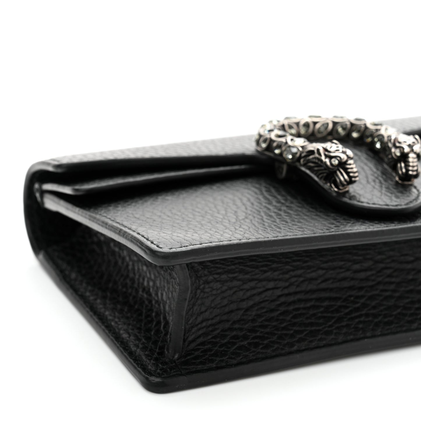 Calfskin Super Mini Dionysus Shoulder Bag Black
