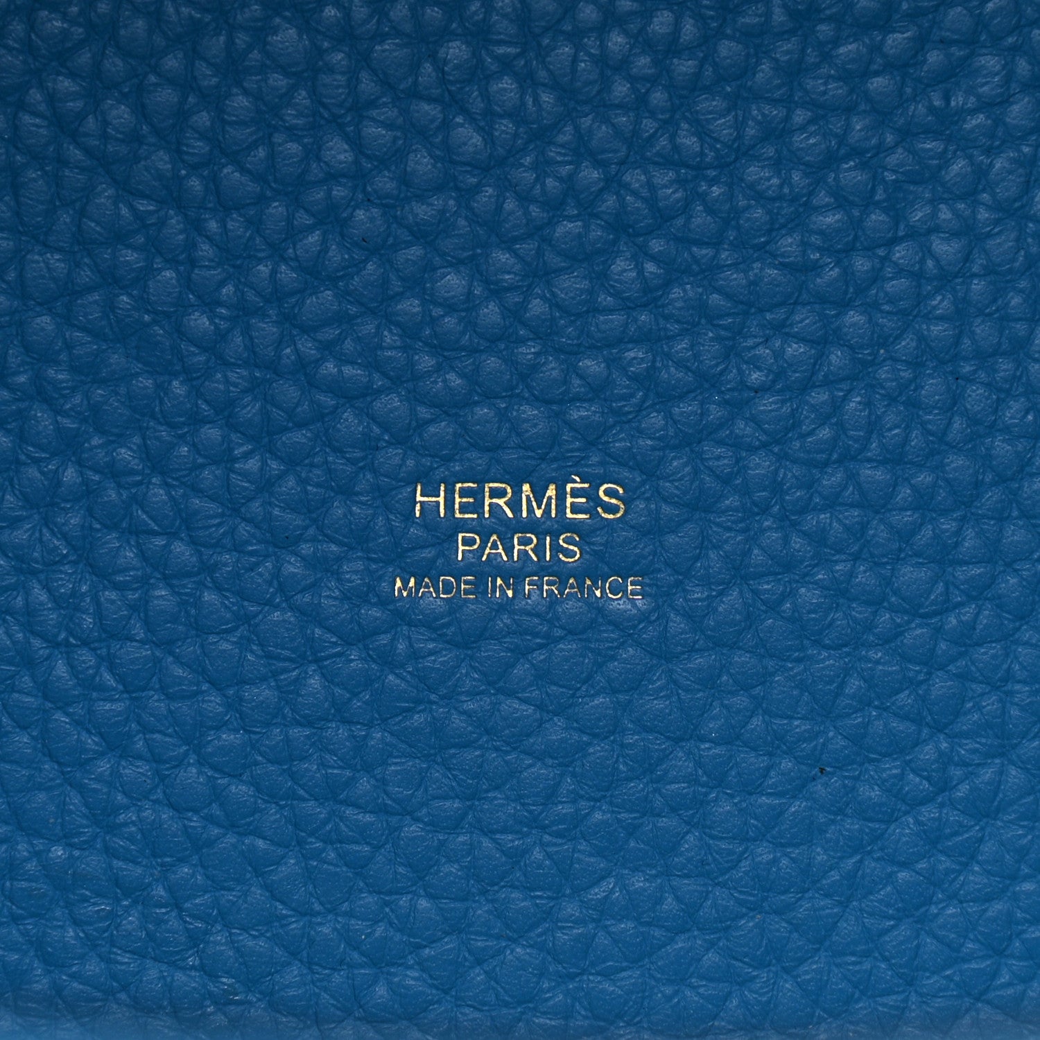 Hermes Taurillon Clemence Picotin Lock 22 MM Bleu Zanzibar 6 of 13