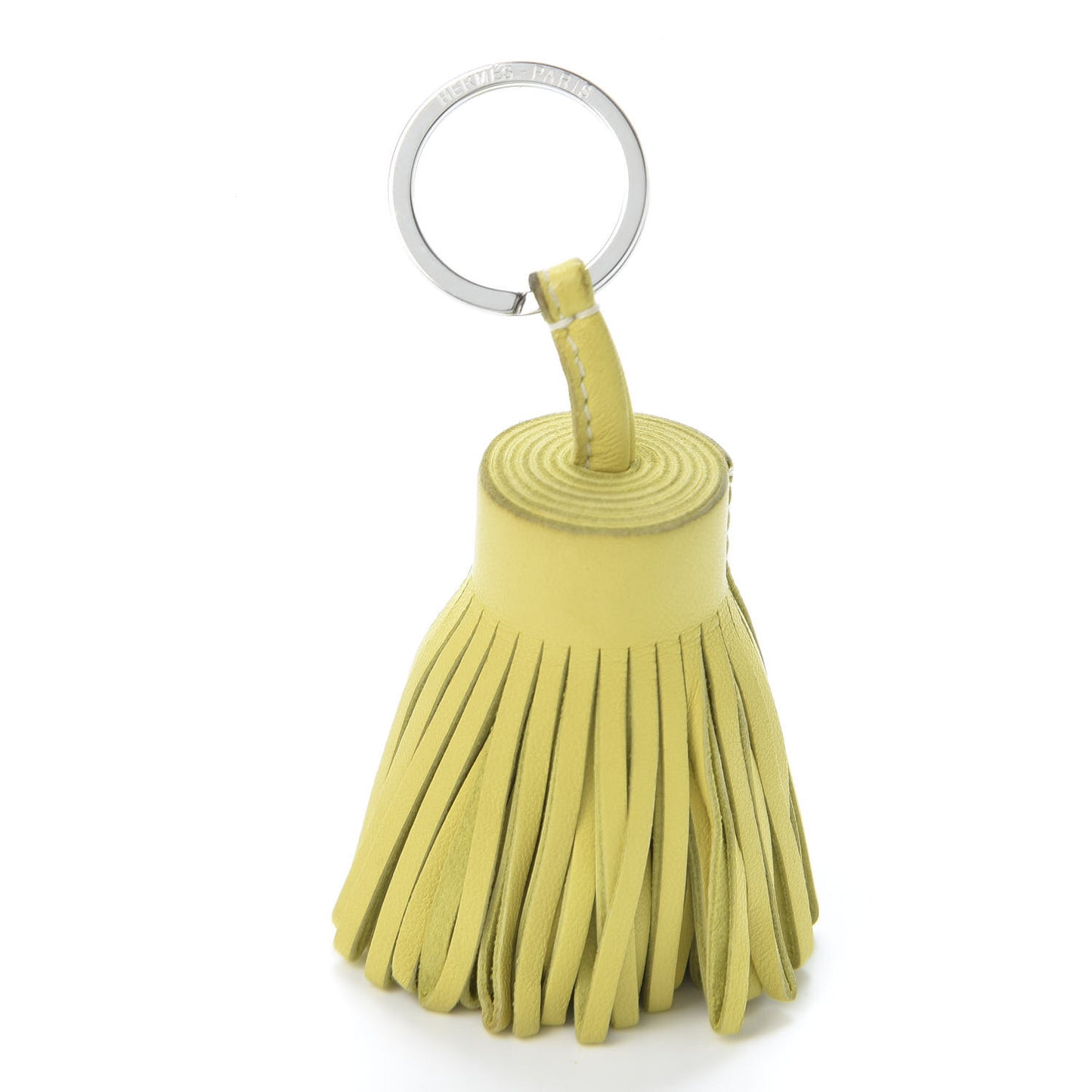 Lambskin Carmen Tassel Key Holder Soufre