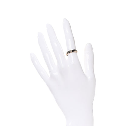 Cartier 18K Pink White Yellow Gold 3.5mm Trinity Wedding Band Ring 49 4.75 2 of 7