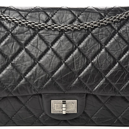 Chanel Aged Calfskin Quilted 2.55 Reissue 227 Flap Black 7 of 16