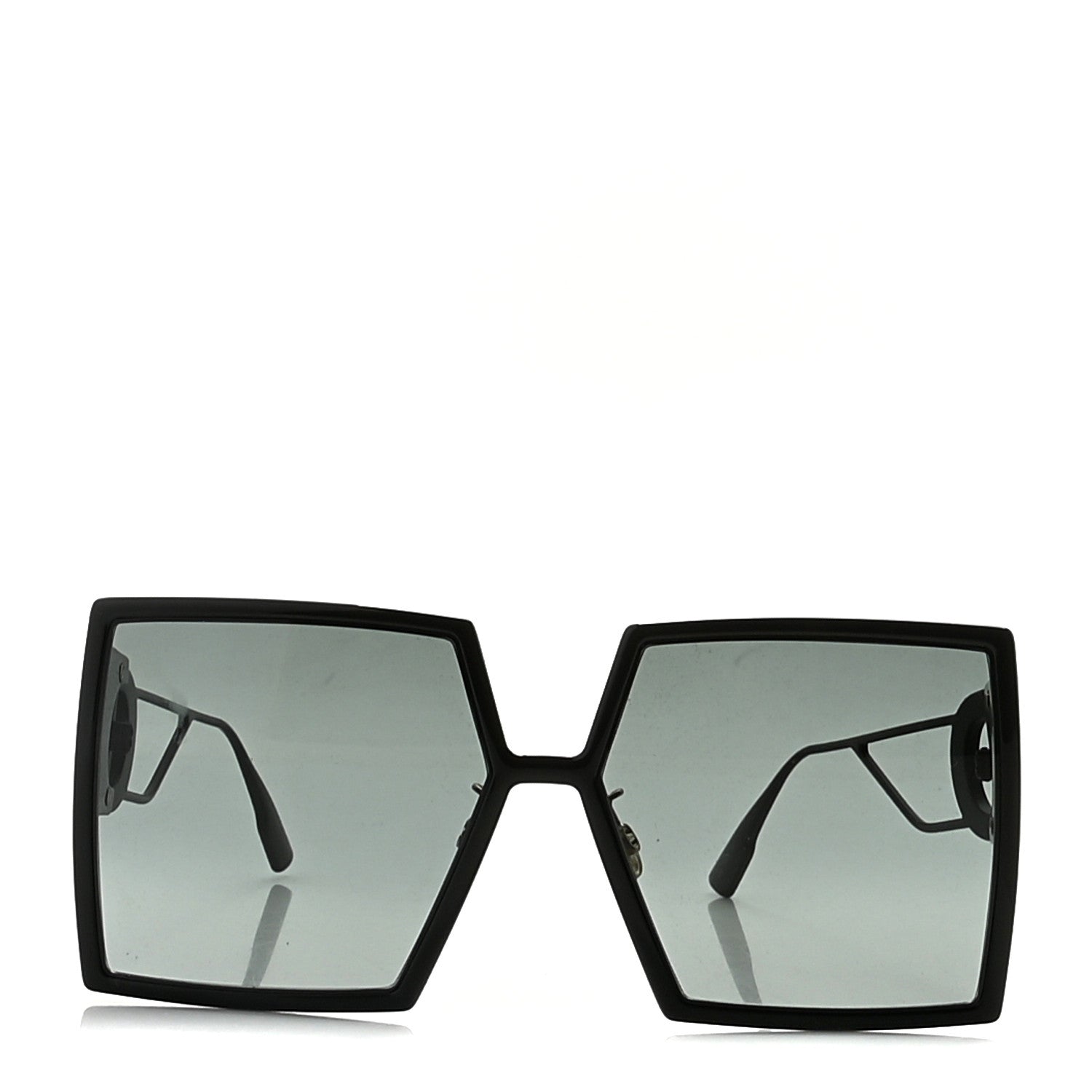 Christian Dior Square 30 Montaigne Sunglasses Black 2 of 8