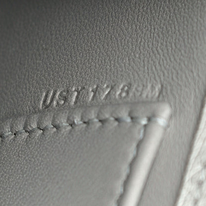 Hermes Ostrich Kelly Pochette Clutch Gris Perle 7 of 13