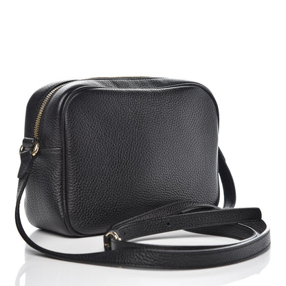 Gucci Pebbled Calfskin Small Soho Disco Bag Black 3 of 11