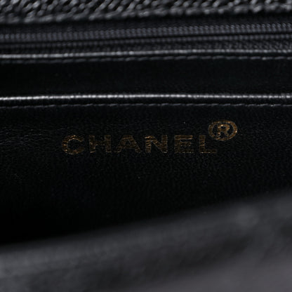 Chanel Caviar Stitched Shoulder Flap Bag Black 6 of 14