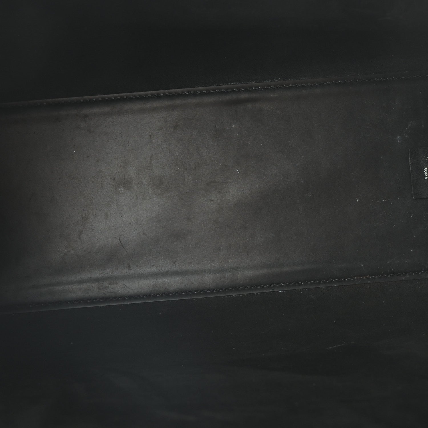 Fendi X VERSACE Calfskin Plexiglass Fendace Medium Fendi Sunshine Shopper Tote Black 5 of 10