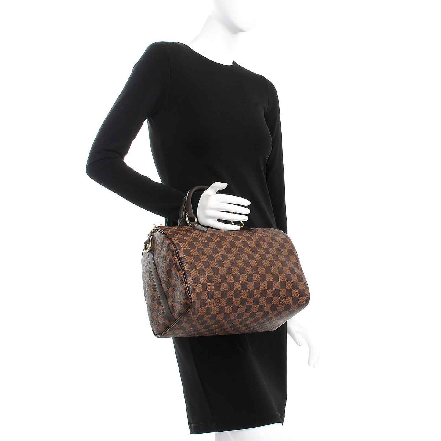 Damier Ebene Speedy Bandouliere 30