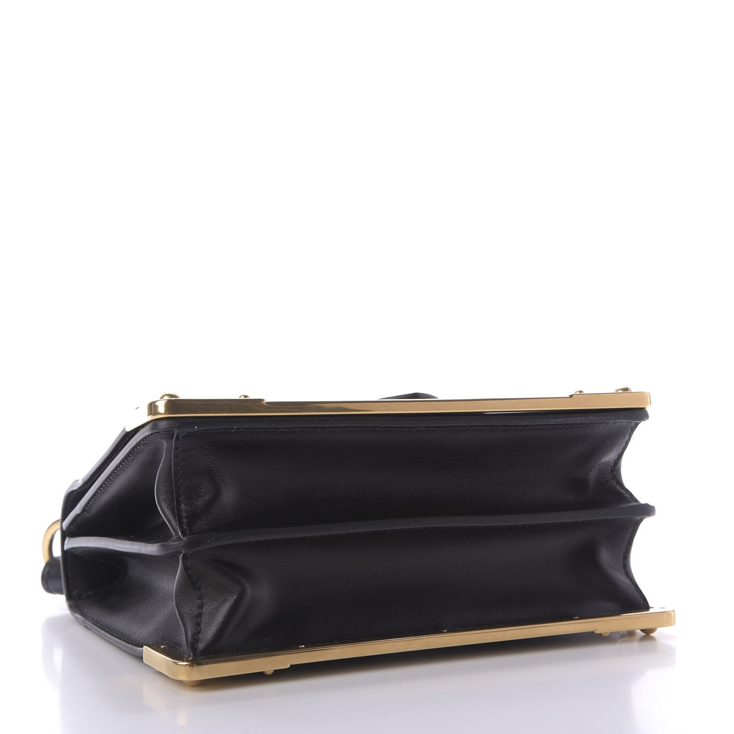 Prada City Calf Saffiano Cahier Bag Black 4 of 9