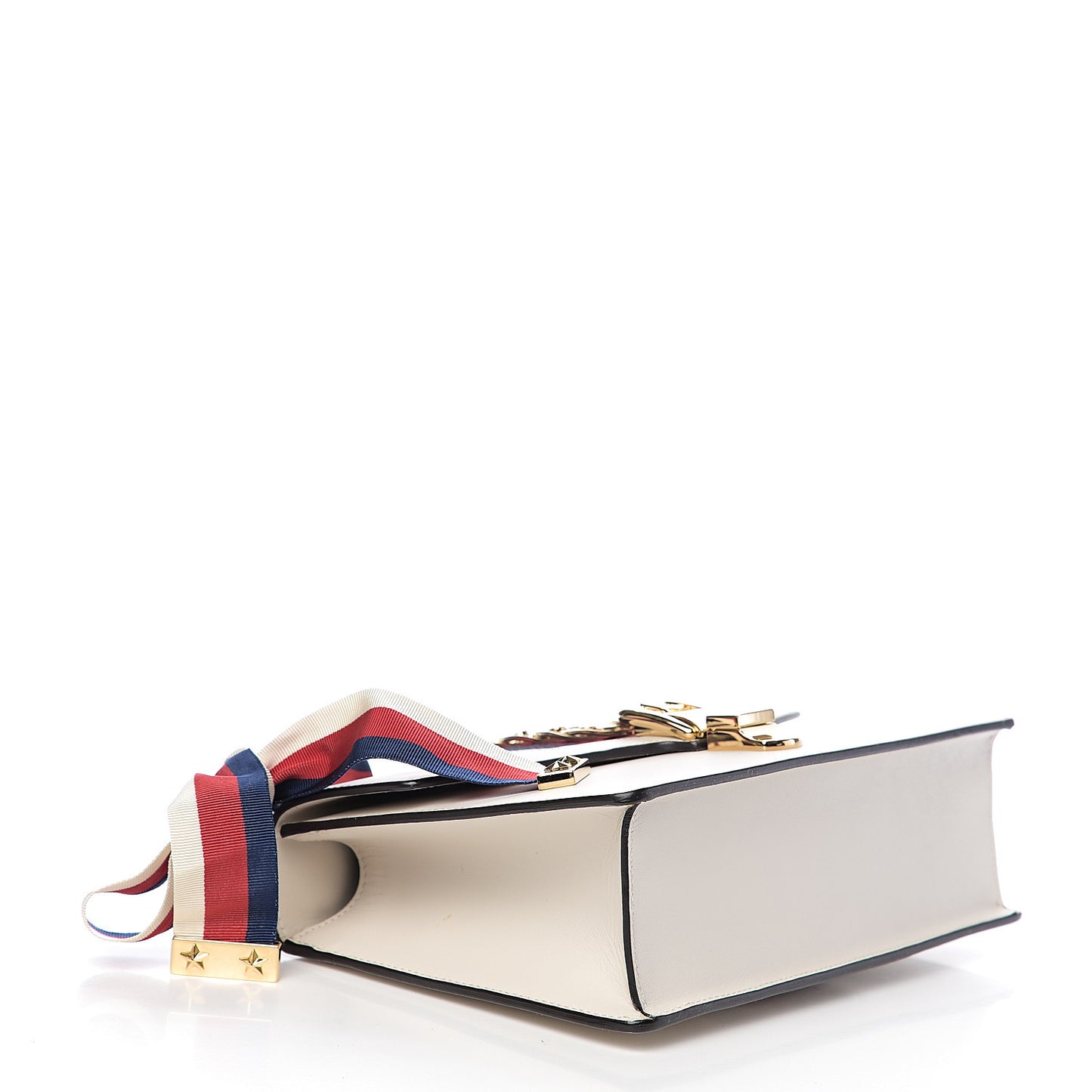 Calfskin Small Sylvie Shoulder Bag Off White