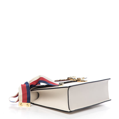 Gucci Calfskin Small Sylvie Shoulder Bag Off White 3 of 10